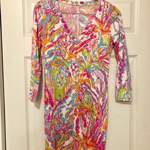 Lilly Pulitzer Christie V Neck t-shirt dress